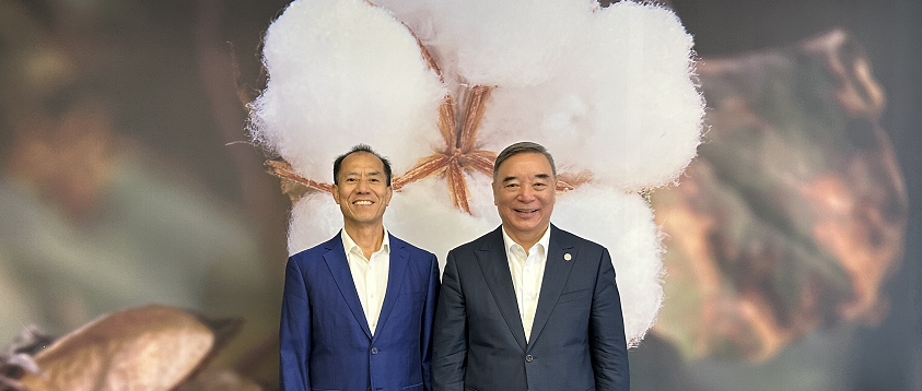 中上协会长宋志平到访pp电子，，，全棉时代以“一朵棉花”构建焦点竞争力